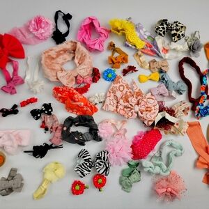 50+ Infant/Toddler Hair Bow Headband & Clip Lot